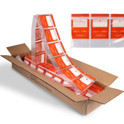 qualidade  Autobag Mahcine 0.05MM Ldpe Sidepouch With Ziplock fábrica