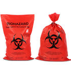 Sacos de plástico autoclávicos do Biohazard dos PP com indicador da temperatura