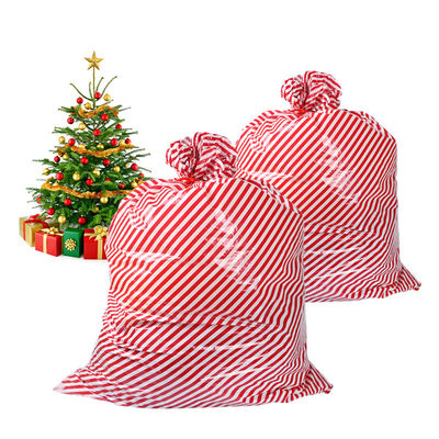 qualidade  36x56inch 30 Microns Custom Plastic Gift Bags Christmas Present fábrica