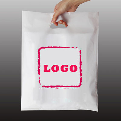 qualidade  OEM LDPE HDPE Poly Plastic Bag For Clothes Handle Shopping Bags fábrica