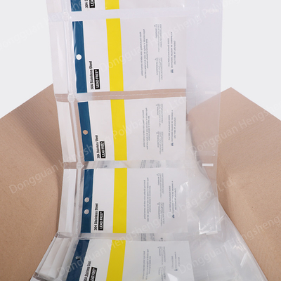 50-100 o Ziplock plástico do LDPE do mícron ensaca para a sprint automatizada SidePouch